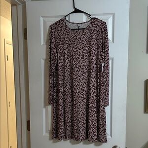 NWT Old Navy Floral Long Sleeve Dress